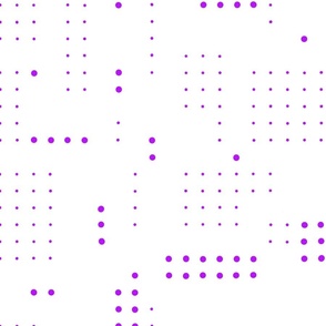 dots grid -violet