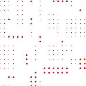 Dots Grid - Red