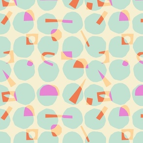 Abstract Polka Dots