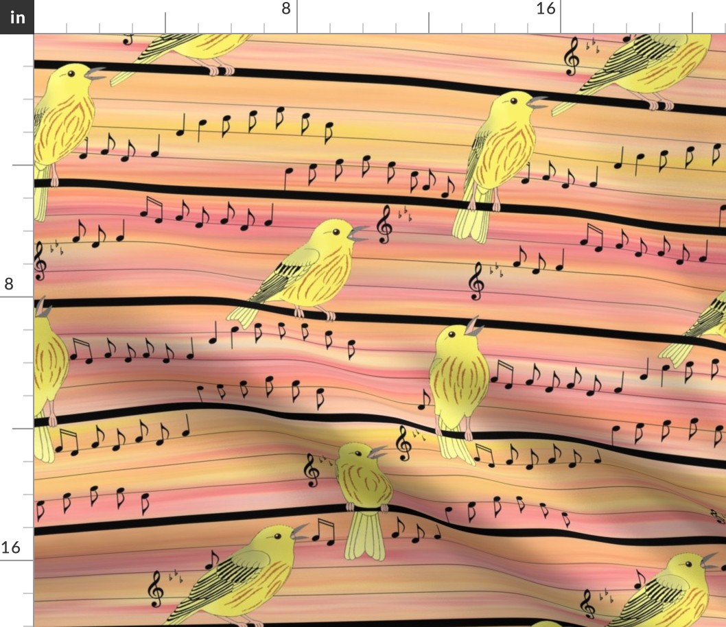 yellow warbler song