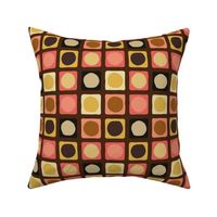 Circle Squared - Dark Brown