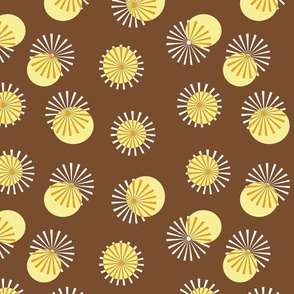 bold sun minimalist brown 12 inch