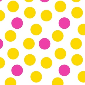 lemon and rose dots