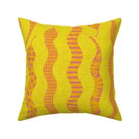 Patterned Snakes Yellow