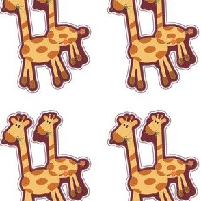 Giraffe Love