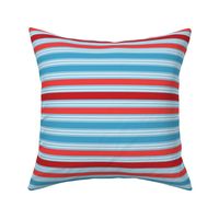 Red White and Blue Patriotic Stripes