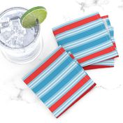 Red White and Blue Patriotic Stripes