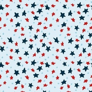 Scattered Stars — Red White and Blue
