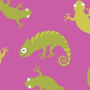 Lizards Jumbo - Magenta