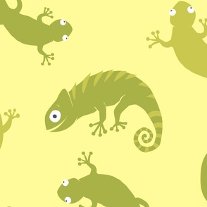 Lizards Jumbo - Yellow