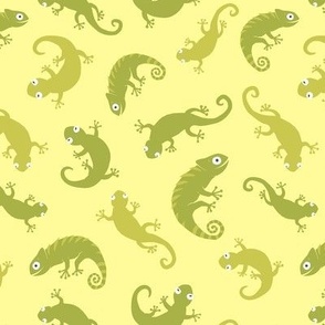 Lizards - Yellow