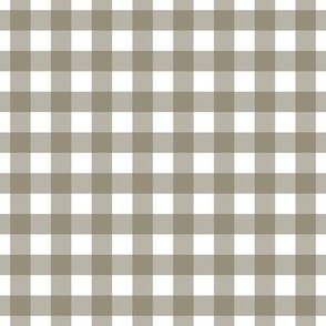 Martini Olive Gingham