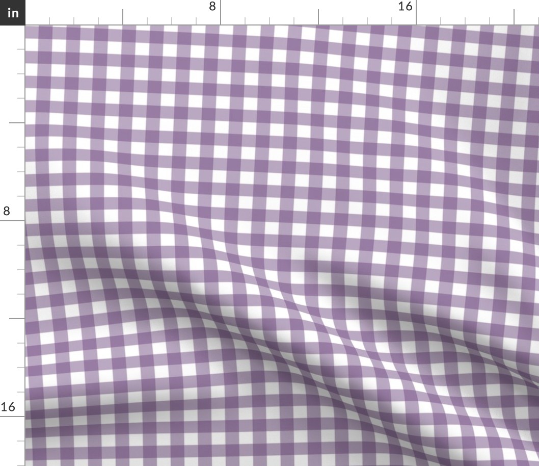 Meadow Violet Gingham