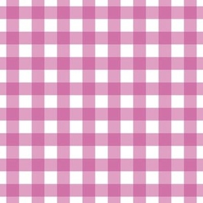 Rose Violet Gingham