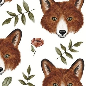 floral & fox - Large