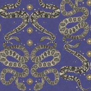 celestial snakes dark periwinkle small