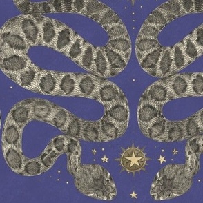 celestial snakes dark periwinkle