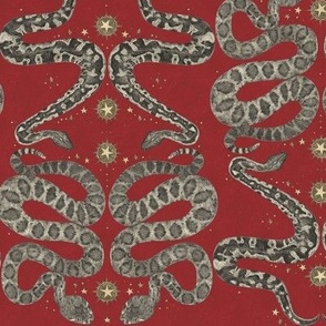 celestial snakes red small