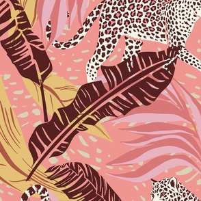 Leopard Crush Pink XL 