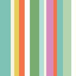 Multi Stripe - Brights, Large Scale