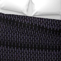 lines and dots in purple and black