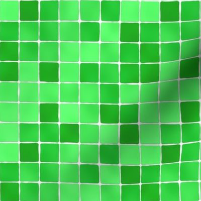 square tiles in limes small scale