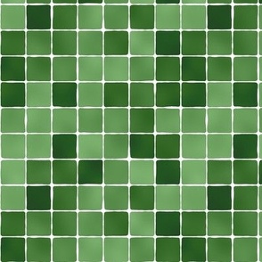square tiles in malachites small scale
