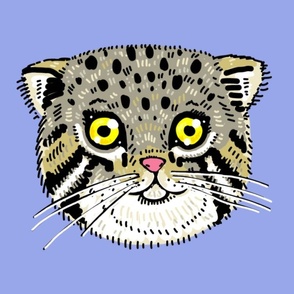 Pallas cat polka dot LARGE SCALE