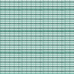 Sea Green Checks - Small