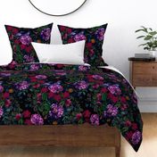 Maximalist Large Night Vintage Floral