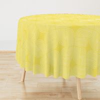 Entwined - Geo Lines Lemon Yellow by Angel Gerardo - Jumbo Scale