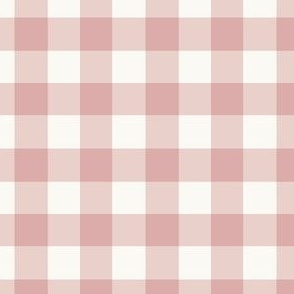 Pink Gingham small check dusty pink, girls, pretty, rose, boho, picnic, wallpaper, 