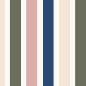 Fall, stripe, 4 inch, autumn, autumnal, geometric, gender neutral, lines, ashleigh fish