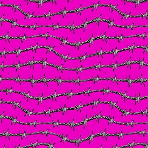 BARBED WIRE-PINK