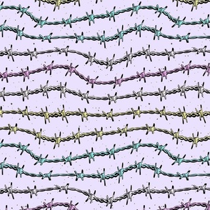 BARBED WIRE-PASTEL