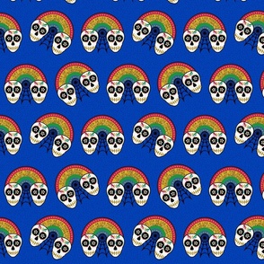 TRENDY WOOS-DAY OF THE DEAD-NAVY