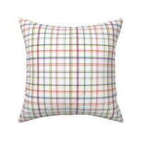 Love is love - Happy pride month inclusive colorful gingham plaid tartan picnic textile design