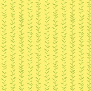 Wild Child Vines on a yellow background