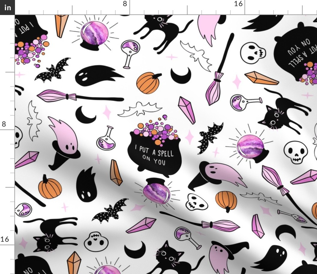 Magical Halloween (XL/Purple/Blanket size)