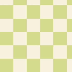 Honeydew and Cream Check (Large Scale) 