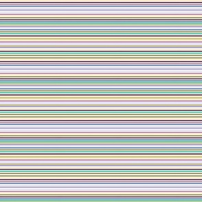 Horizontal stripes 01 thin multicolour