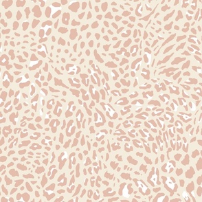 Leopard Spots Pink Pale