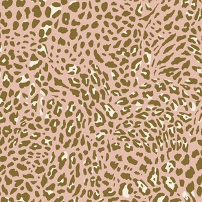 Leopard Spots Sienna Olive