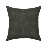 Spider web - dark green