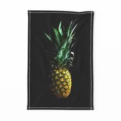 Pineapple Portrait (tea towel/wall hanging)  
