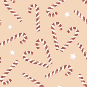 Christmas candy cane love