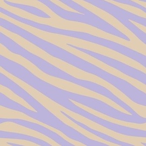 Wild zebra stripes skinny animal print boho minimalist earthy lovers design neutral nursery lilac nude beige
