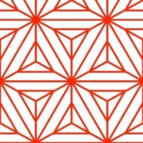 Christmas Peppermint Star Tile Design 