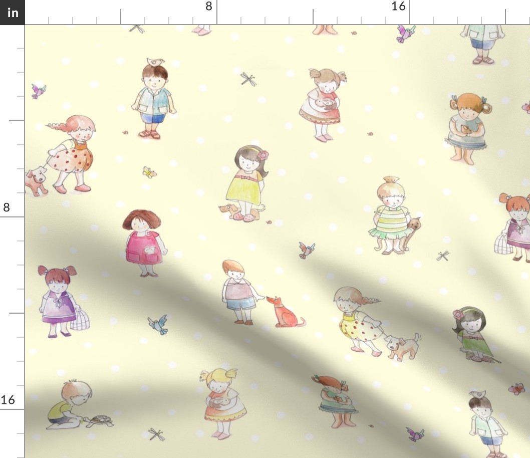 children_cartoon fabric