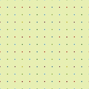 Small colourful dots